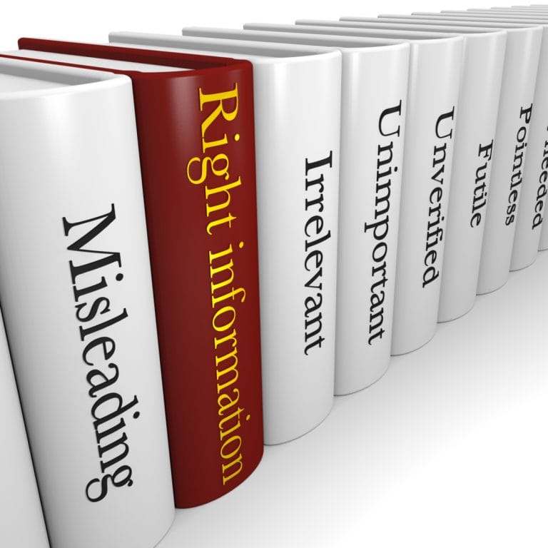 Right information book
