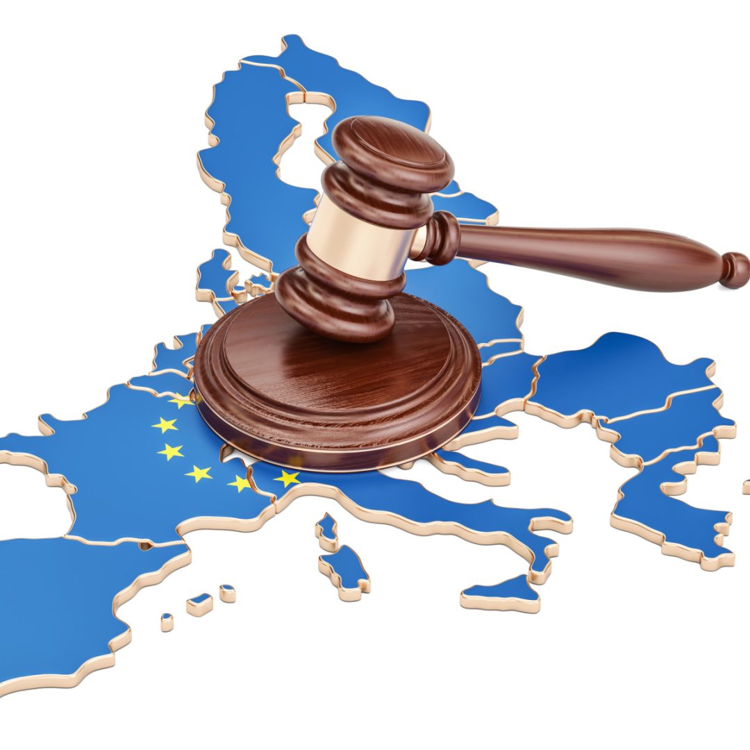 EU Map and Gavel