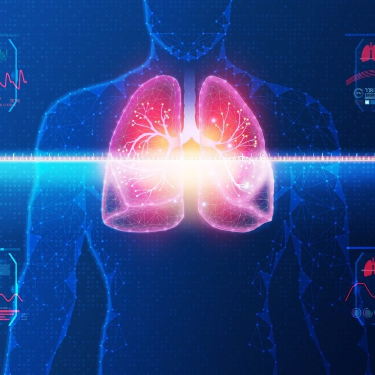 Glowing lungs