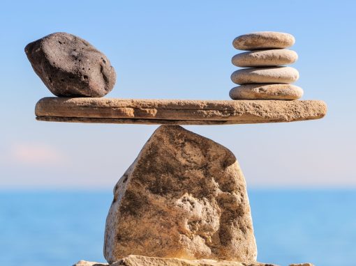 Rocks balancing