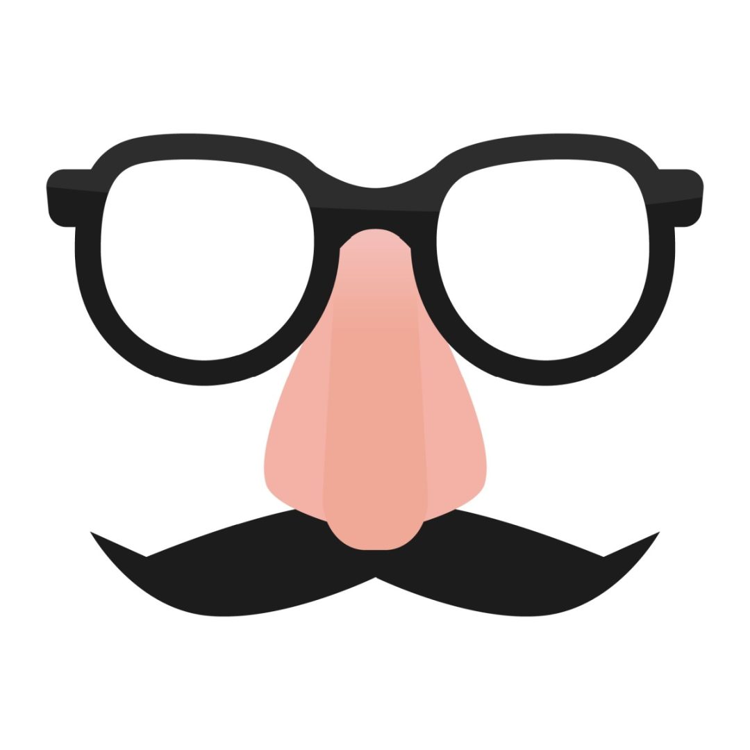 disguise mustache glasses