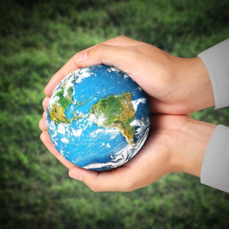 World in hands